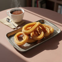 Churros de lazo, o patata 10 cajas 3 kg (+-1100/1200 unids) ultracongelados Especial Hosteleria