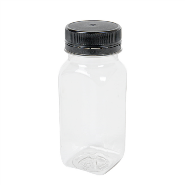 Mini botellas 125 ml 4,3x4,3x11 cm reciclado rpet (513 unid)