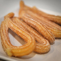 Churros de lazo, o patata 10 cajas 3 kg (+-1200 unids) ultracongelados Especial Hosteleria